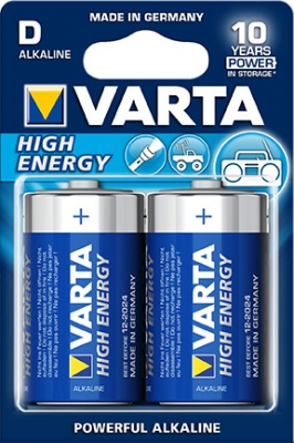 Varta Battery D/LR20 High Energy in the group OTHER BATTERIES / AA / AAA / 9V - BATTERIES at TH Pettersson AB (30-VAR LR20)